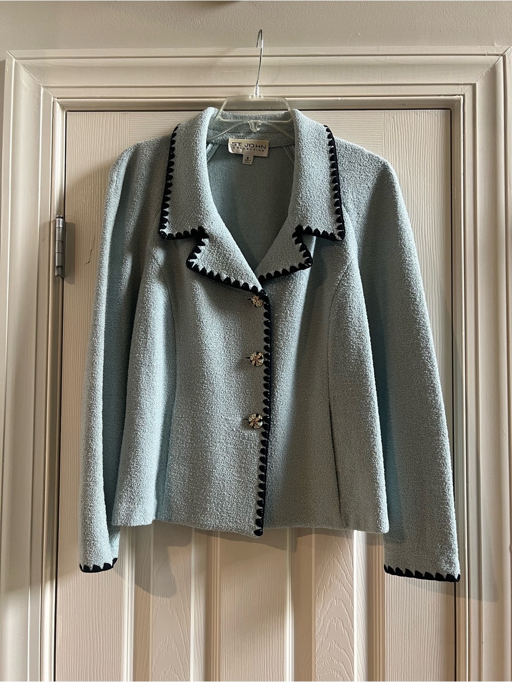 St John Collection EUC knit blazer 8